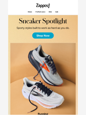 Zappos - Sneakers that do it all 🎾