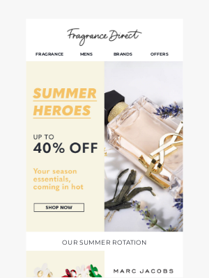 Fragrance Direct(United Kingdom) - Hot Brands, Cool Savings: Up to 40% Off