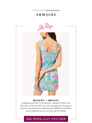 Armoire - 🌸 Your excuse to wear Lilly this week