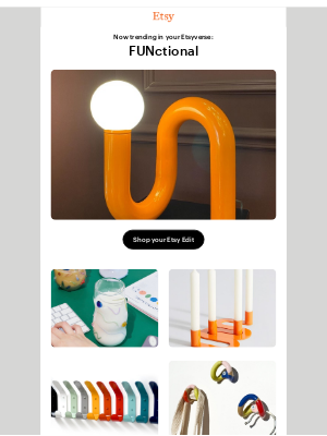 Etsy - Your personalized edit has arrived
