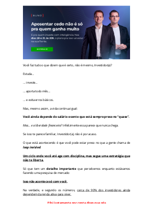 Suno (Brazil) - Você estuda, aporta, segue o plano… mas nada muda, Investidor(a)?
