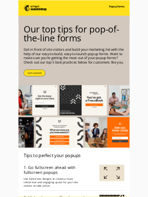 MailChimp - 🌟 Reach popup perfection with our 5 best practices