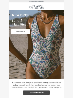 Carve Designs - New Pattern Drop: Cloud Multifloral