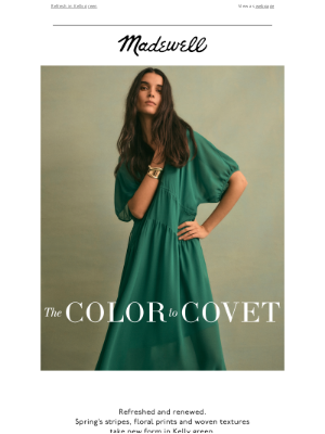 Madewell - The new color to covet