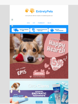 EntirelyPets - 🥰 Happy Hearts! Happy Pets!