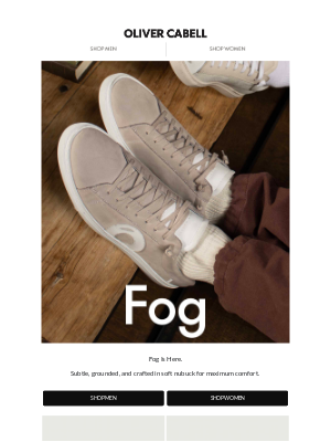 Oliver Cabell - Soft Strength: Fog in Nubuck