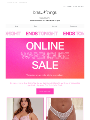 Bras N Things (New Zealand) - ENDS TONIGHT ⏳ Online Warehouse Sale