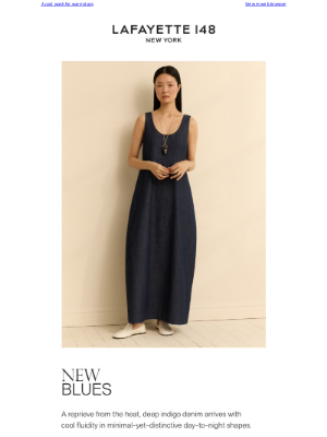 Lafayette 148 New York - Trending Now: Indigo Tones