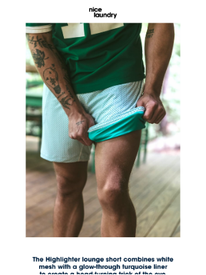 Nice Laundry - Highlighter Lounge Short