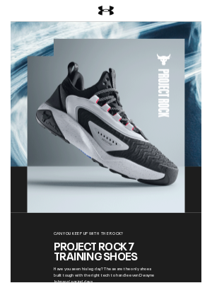 Under Armour - New Drop Alert! Project Rock 7