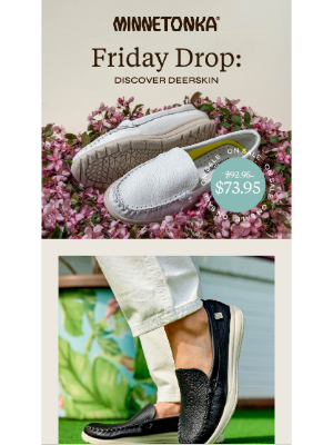 Minnetonka Moccasin - Friday Price Drop on this Deerskin Style
