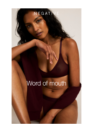 Negative Underwear - FROM PAT MCGRATH'S MOODBOARD