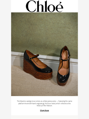 Chloé - Just In: The Maxime Wedge