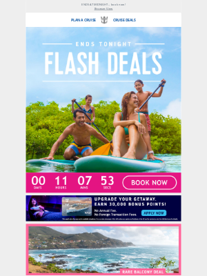 Royal Caribbean Cruises - 🚨 Final hours to score massive cruise deals!