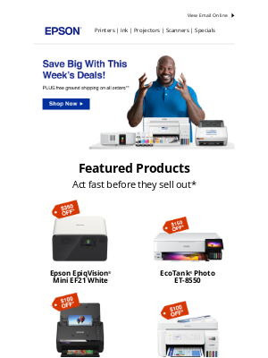Epson - Save Big With This Week's Deals!