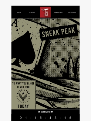 NineLineApparel - Less than 2 days left! Sneak peak inside!