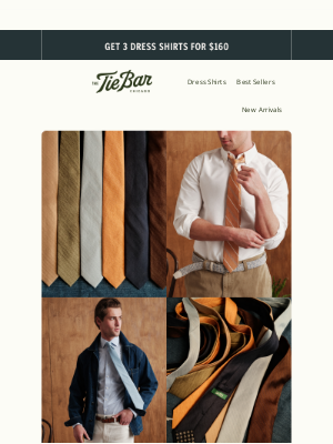 The Tie Bar - Why Linen Ties Are a Summer Must