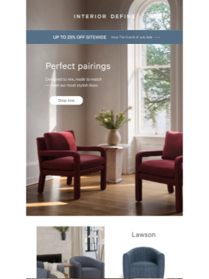 Interior Define - Designed to Sit Together
