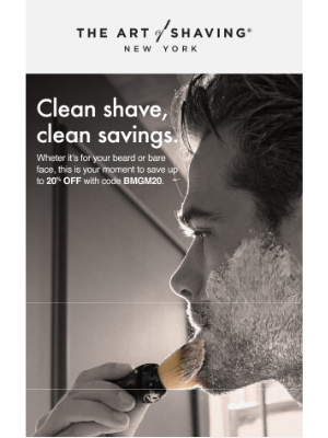 The Art of Shaving - 🧼 Save More, Shave Better—20% Off Ends Soon