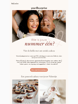 Your Surprise (Netherlands) - Wie is jouw nummer één?