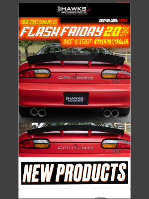 Hawks Motor Sports - Unleash May-hem with Hawks Motorsports - May 2