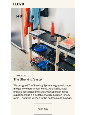 Floyd - At Home with The Shelving System