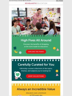 Scholastic - Where You're #1 (And the Perks Prove It!)