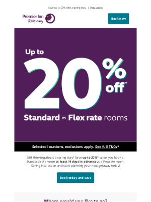 Premier Inn (United Kingdom) - Great value getaways are closer than you think…