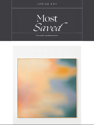 Uprise Art - This month's top followed artists.