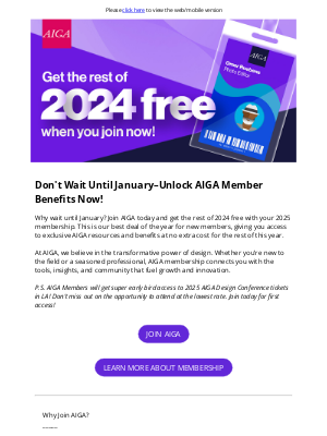 AIGA - Unlock AIGA Member Benefits Now–An Exclusive Deal for New Members