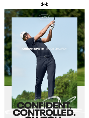 Under Armour - Spieth swings for another major 🏌
