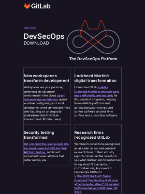 GitLab - DevSecOps Download: Talking about transformation