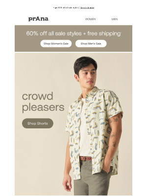 prAna - Meet Our Bestselling Shorts