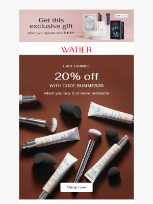 Lise Watier - Sale ends tonight 🚨