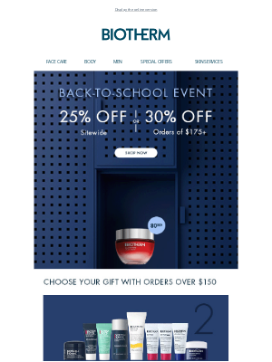 Biotherm (Canada) - FINAL HOURS: up to 30% off!