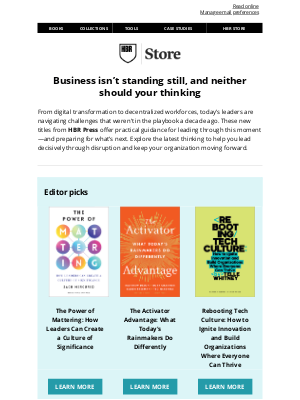 Harvard Business Review - What’s changing in business?
