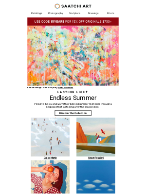 Saatchi Art - Sun is Setting on Savings 🌅