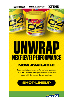 Cellucor - Hard candy flavor 🍬 for harder-hitting performance
