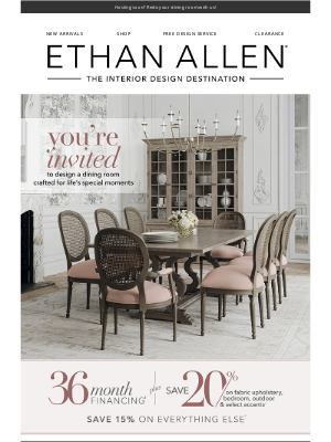 Ethan Allen - Your spring celebration venue 🎉