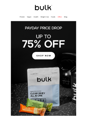 Save on Bulking Essentials 🤩