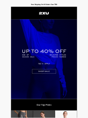 2XU - The best of our up to 40% off sale