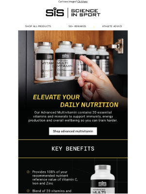 Science in Sport (United Kingdom) - Advanced Multivitamin: Your all-in-one daily supplement