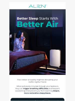Alen - Your Air Quality Is Compromising Your Sleep
