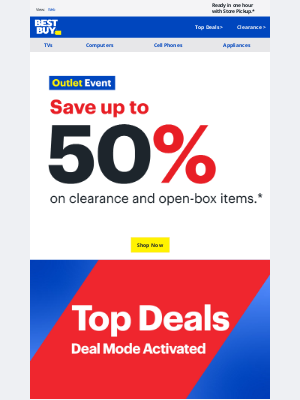 Best Buy - 💰 SAVE on great tech with awesome deals on the Outlet Event! Want to pay less for amazing products? 💰