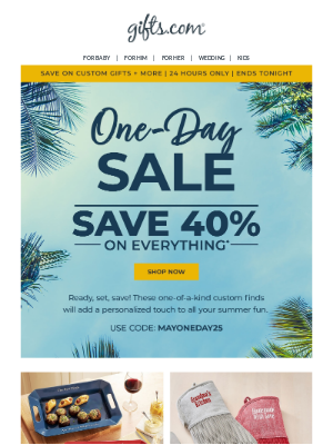 gifts - 🎊 24 HOURS to Save 40% 🎉.