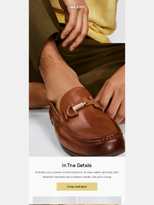 ALDO - Not-so-basic loafers inside