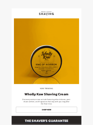 🧴 Fresh Scents, Slick Performance—Wholly Kaw's Latest Just Landed