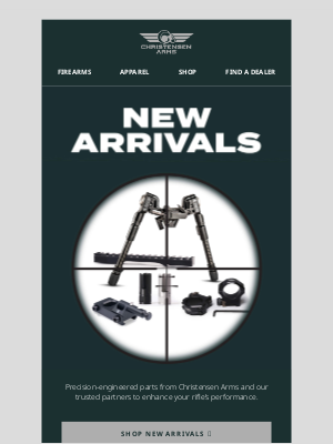 Christensen Arms - New Components & Accessories Just Arrived