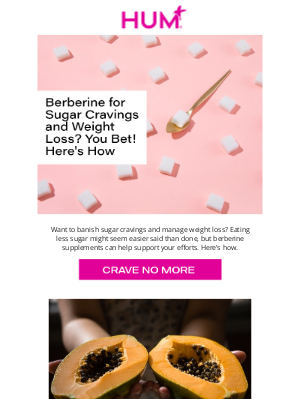 HUM Nutrition - How to stop sugar cravings now 🍩