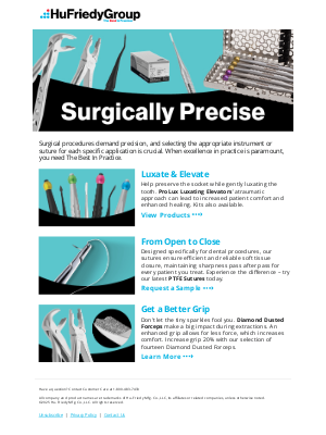 HuFriedyGroup - Precision You Can Rely On